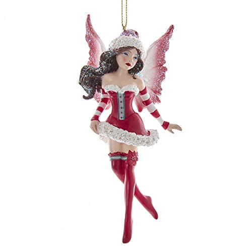 6-Inch Amy Brown Miss Santa Fairy Ornament