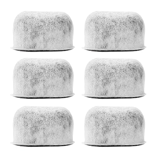 6-Pack Replacement Charcoal Water Filters for Braun Coffee Makers