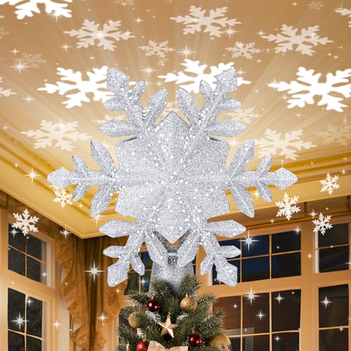 6 Projection Slides Christmas Tree Topper