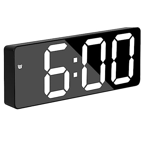6.5-inch LED Digital Alarm Clock for Bedrooms