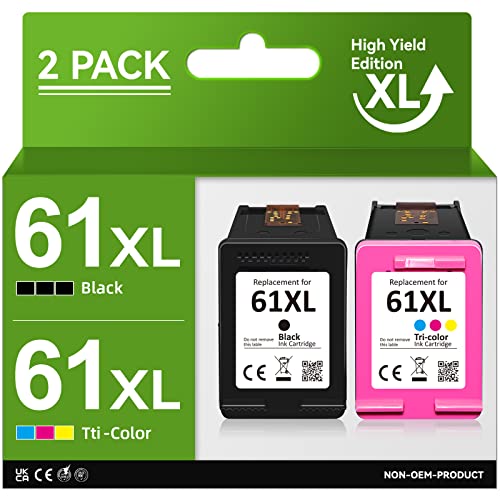 61XL Printer Ink for HP