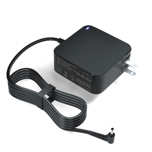 65W AC Charger Power Cord for Lenovo Laptop