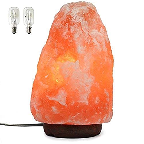7 Inch Himalayan Salt Lamp with Dimmer Cord