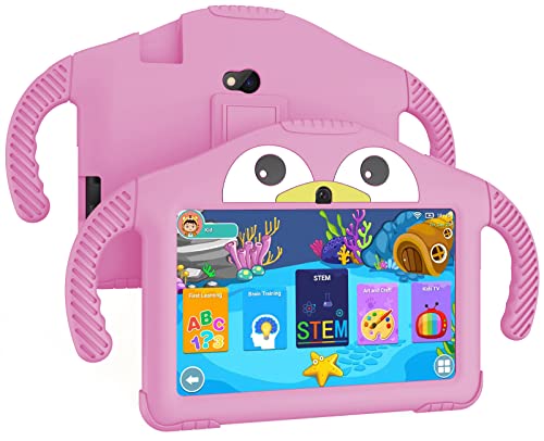 7 inch Kids Tablet with Parental Control, Android 11, WiFi, Bluetooth