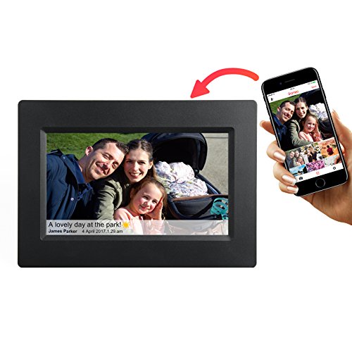 7-Inch Smart WiFi Digital Picture Frame with Touch Screen