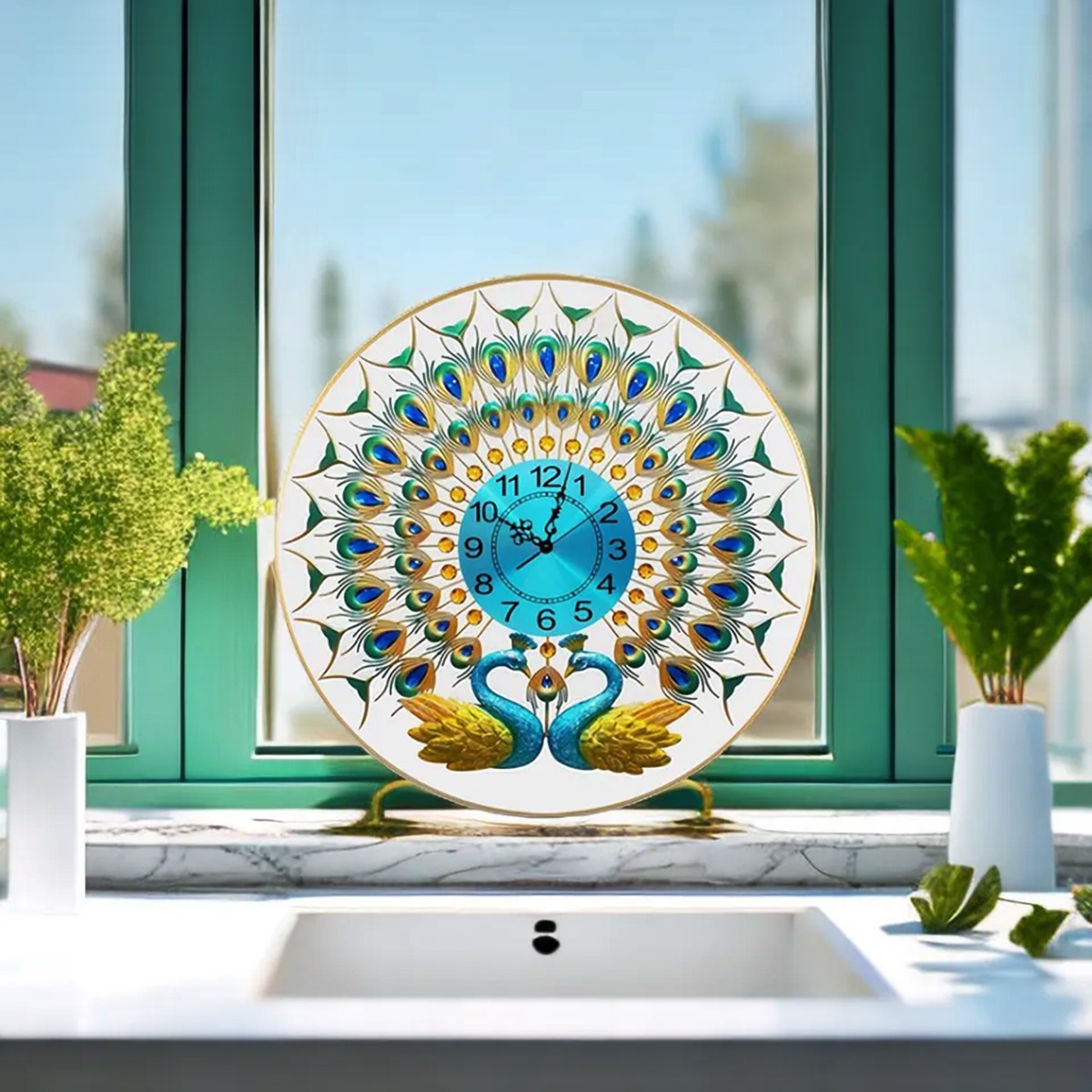 8 Amazing Peacock Clock for 2024