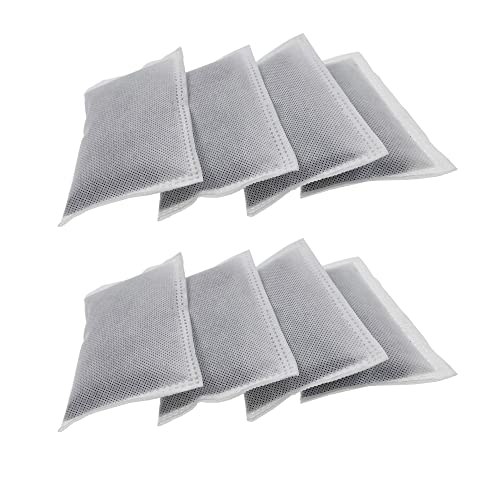 8 Pack Activated Charcoal Odor Absorbing Filter Refill Deodorizer