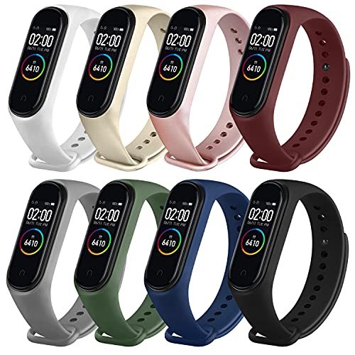 8 Pack Bands for Xiaomi Mi Band