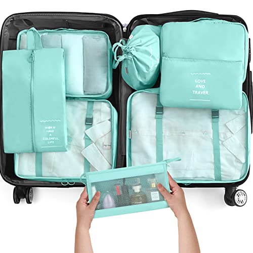 8-Piece Packing Cubes for Travel