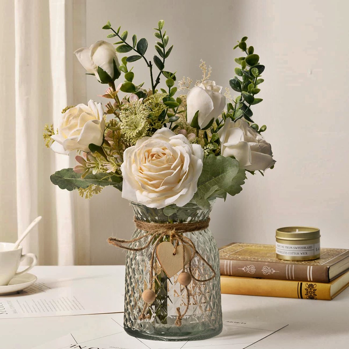 8-superior-fake-flowers-with-vase-for-2023