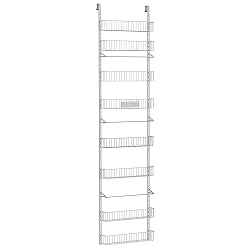 8 Tier Pantry Door Organizer Rack