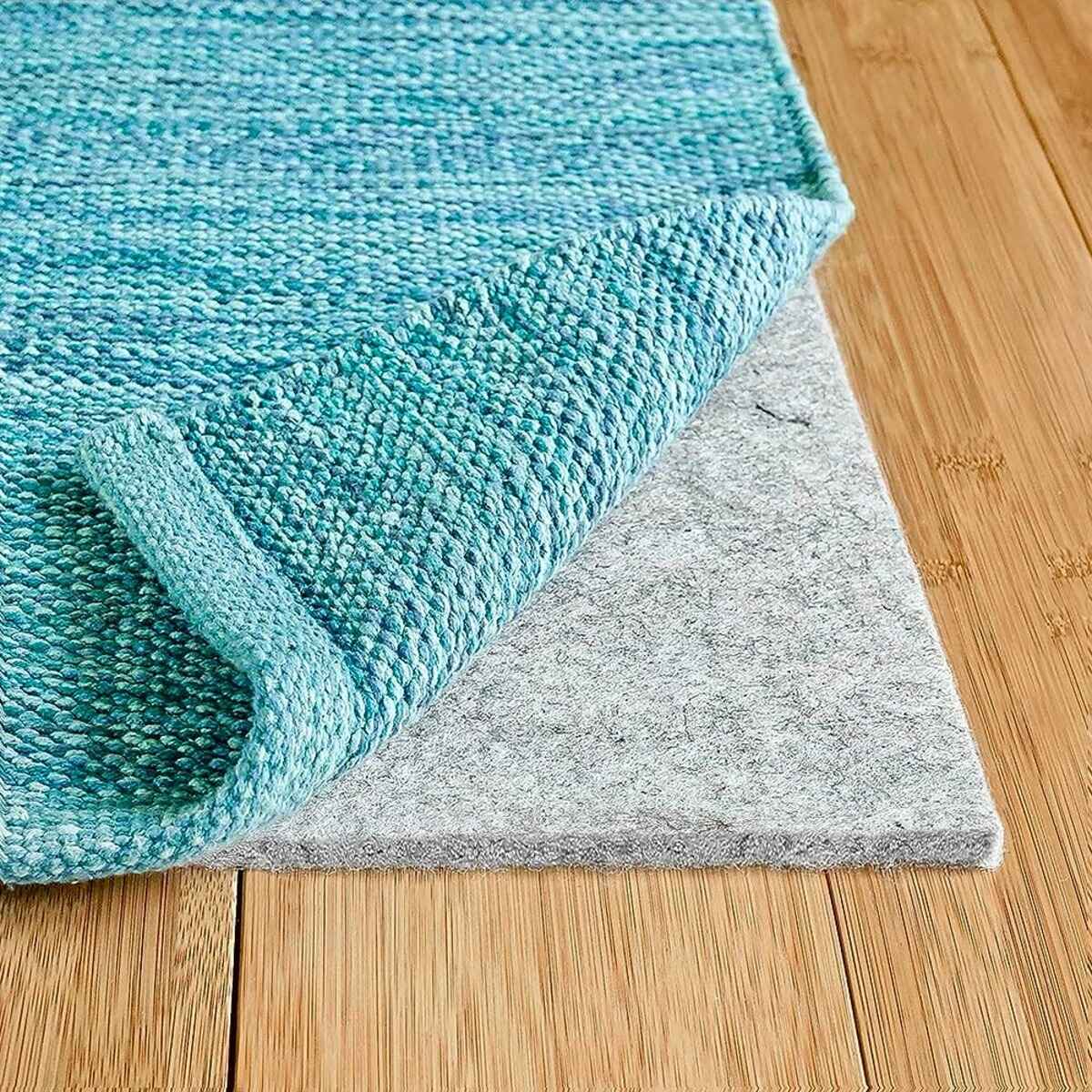 Rugs.com - 4' x 6' Everyday Performance Rug Pad 1/4 Thick Felt & Non-Slip  Backing Perfect for Any Flooring Surface