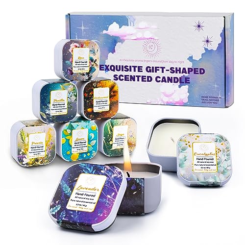 8PCS Scented Candle Gift Set for Women
