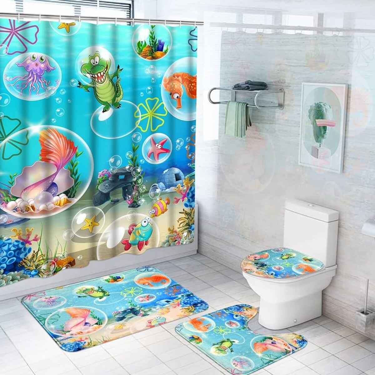 9 Best Shower Curtain And Rug Set for 2024
