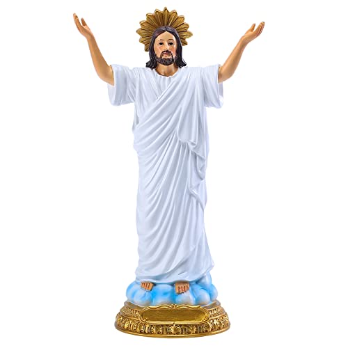 9" Risen Jesus Christ Statue - Christian Home Decor