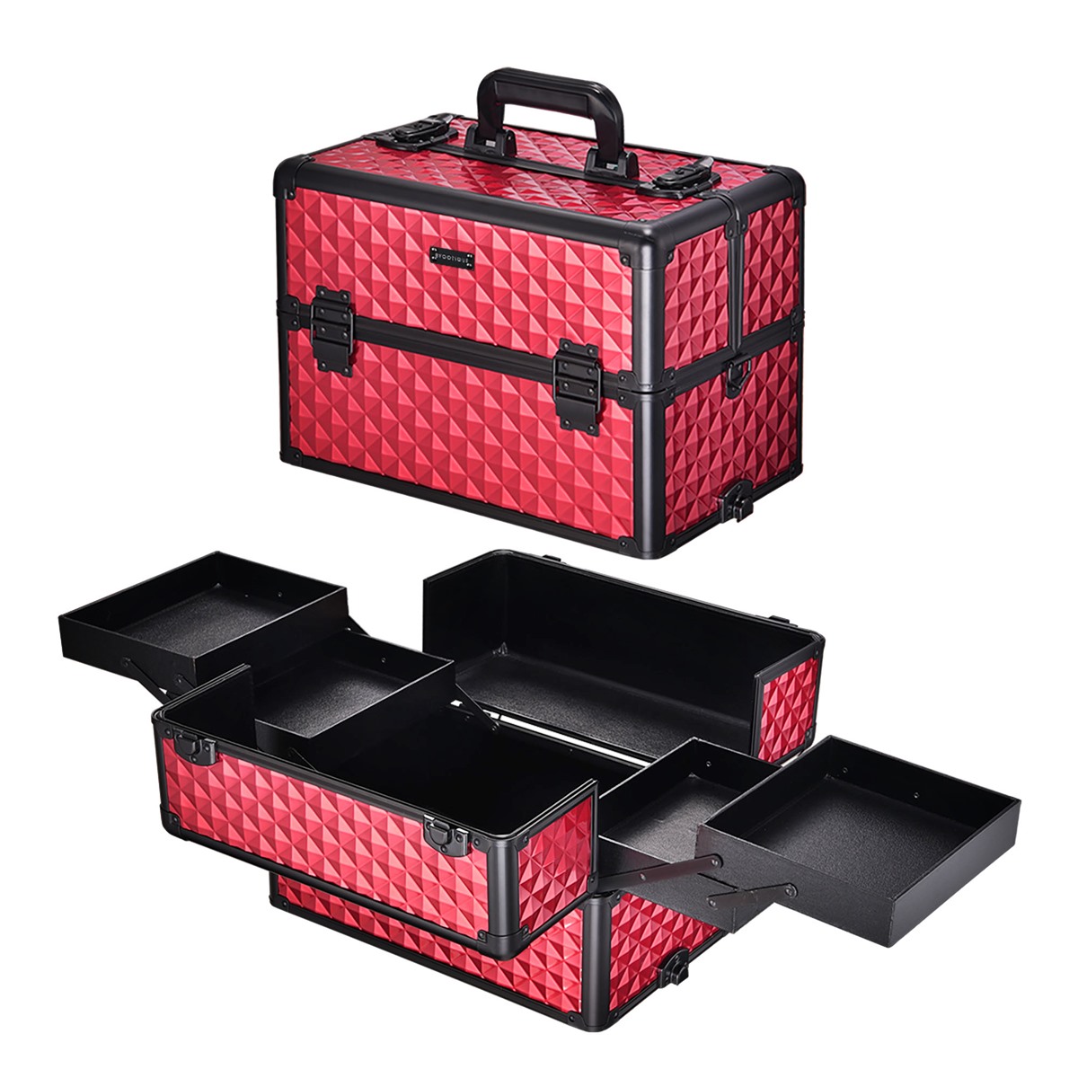 9 Superior Rolling Metal Cosmetic Case Organizer for 2024