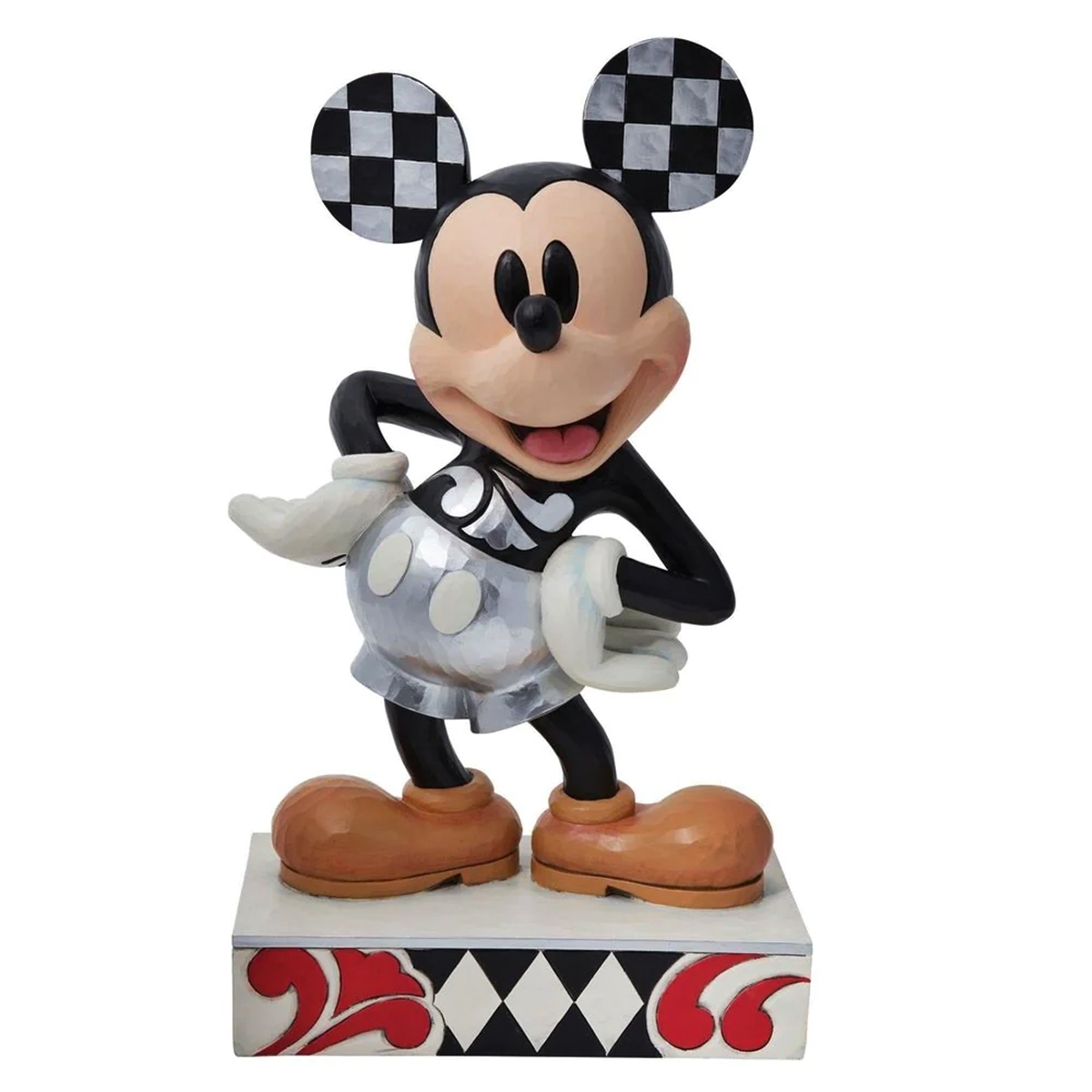 Mickey and Friends Mini Figures 5 Pack - Toy Bundle with 5 Cupcake Topper Figurines Including Mickey, Minnie, and More Plus Mickey Stickers and More