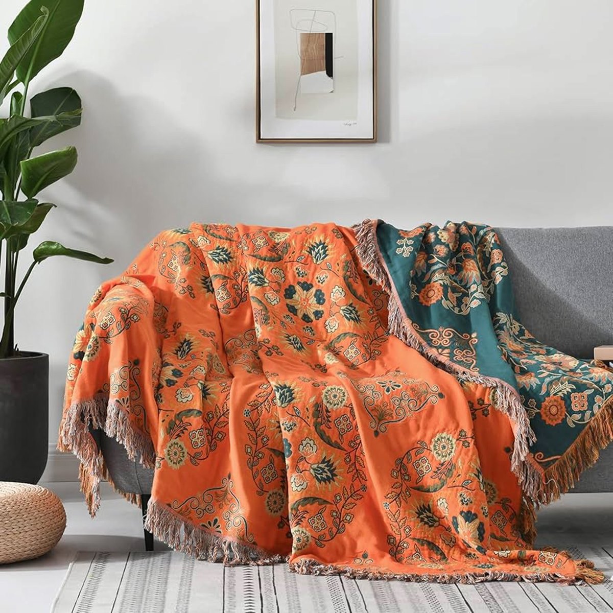 9 Unbelievable Orange Throw Blanket for 2024
