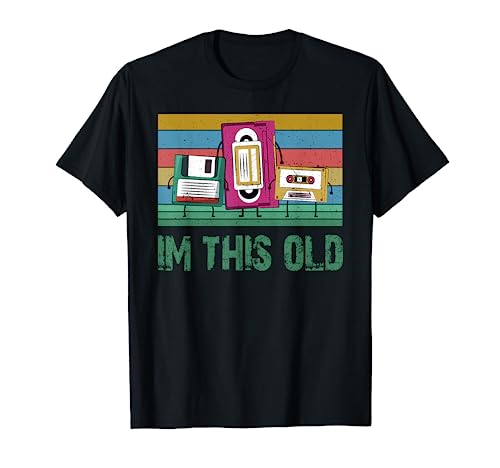 90s Technology Geek Nerd Birthday Gifts Im This Old T-Shirt