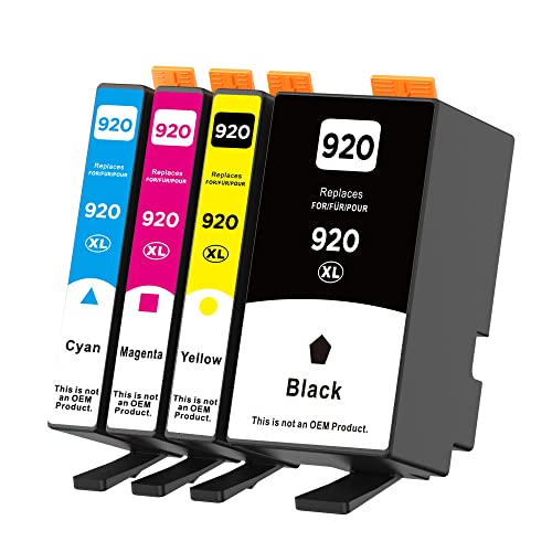 920XL Ink Cartridge Combo Pack for HP Officejet Printers