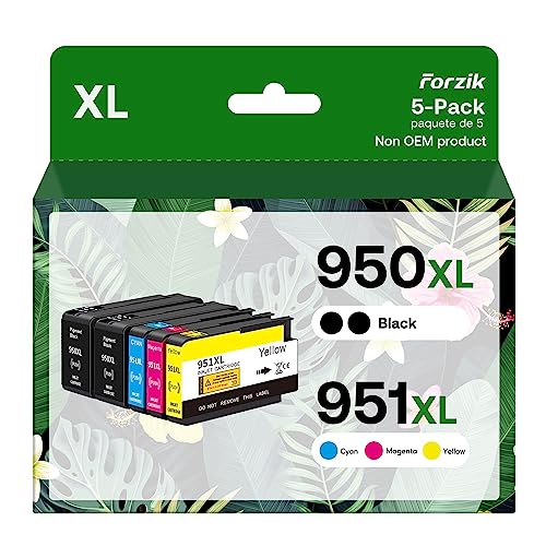 950XL 951XL Ink Cartridges - High-Yield Combo Pack for Officejet PRO Printers