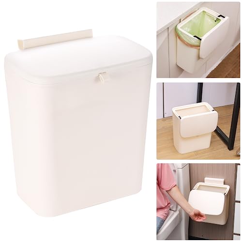 9L Hanging Trash Can Small Kitchen Waste Basket