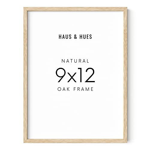 9x12 Wood Picture Frame - Natural Oak Frames