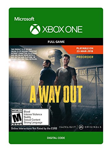 A Way Out - Xbox One Co-op Adventure