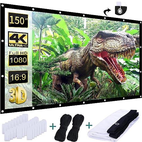 AAJK 150-inch Outdoor Projection Screen