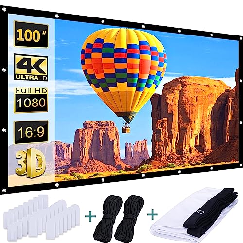 AAJK Projection Screen 100 inch