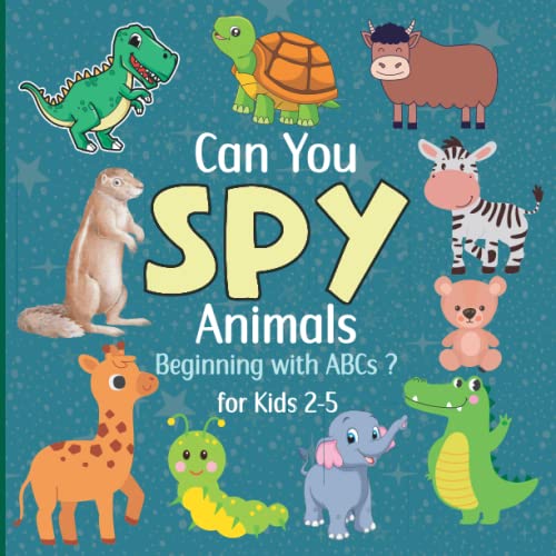 ABC Learning Game: Can You Spy Animals with ABC's?