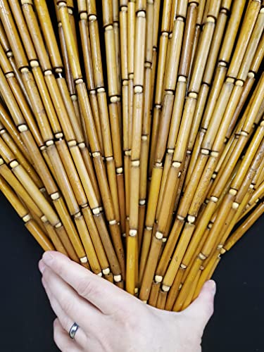 ABeadedCurtain - Large Diameter Bamboo Beaded Curtain