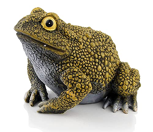 ABEESEA Frog Toad Sculptures Garden Statues Yard Art Resin Decorations