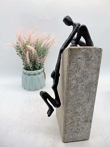 Abstract Metal Art Sculpture Couple