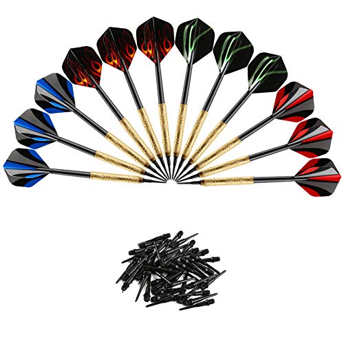 Accmor Soft Tip Darts Set with Replacement Tips - Ideal for All Skill Levels