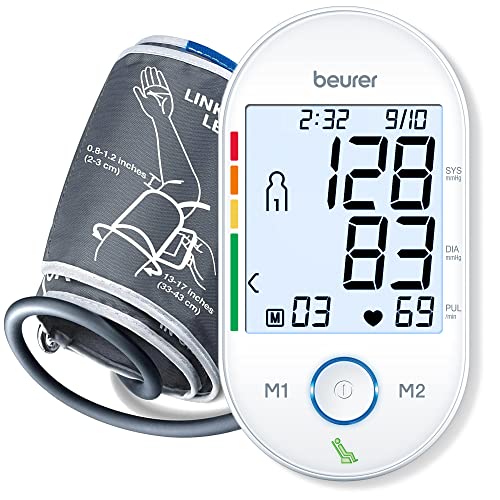 Accurate Blood Pressure Monitor with XL Backlit Display