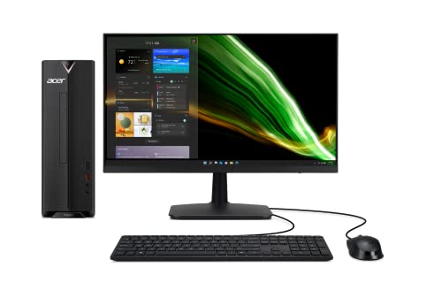 Acer Aspire Desktop with 23.8” Monitor