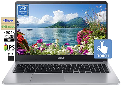 Acer Chromebook 15.6" FHD 1080p IPS Touchscreen Laptop