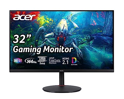 Acer Nitro XV322QK Vbmiiphzx 31.5" UHD Gaming Monitor