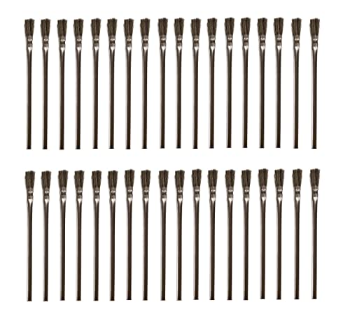 Acid Brushes - 1/2 Inch Horsehair Acid Flux Brushes