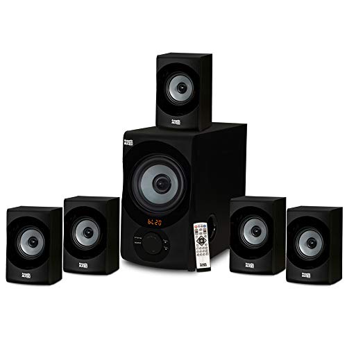 Acoustic Audio AA5172 700W Bluetooth Home Theater 5.1 Speaker System