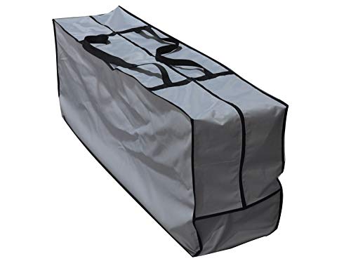 acoveritt Outdoor Rectangular Cushion/Cover Storage Bag, Grey