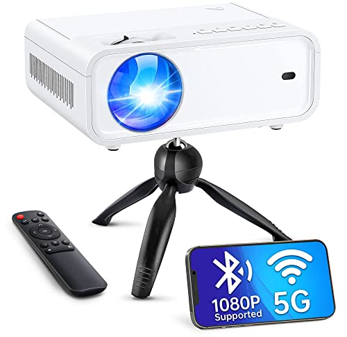ACROJOY Portable 1080P Movie Projector with WiFi and Bluetooth