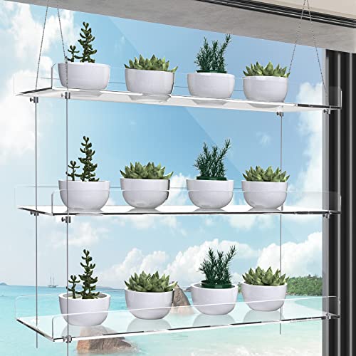 Acrylic Plant Shelves