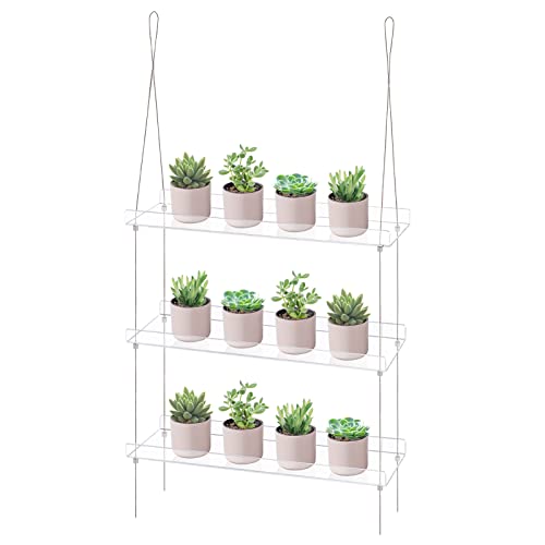 Acrylic Window Plant Shelves
