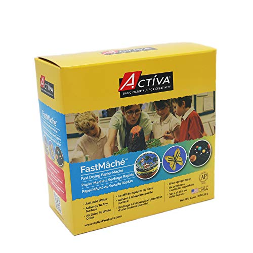 ACTIVA API600 Instant Paper Mache, 1.5 lbs., White