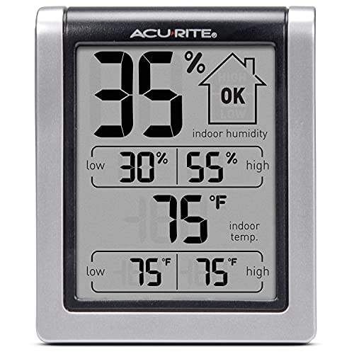AcuRite 00613 Digital Hygrometer & Indoor Thermometer