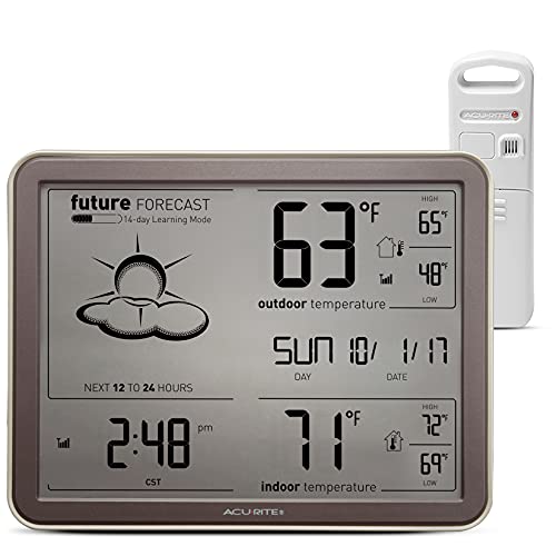 AcuRite 75077A3M Wireless Weather Station with Atomic Clock