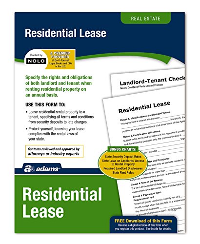 Adams Residential Lease Forms