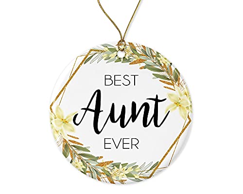 Adazzoo Aunt Christmas Ornament